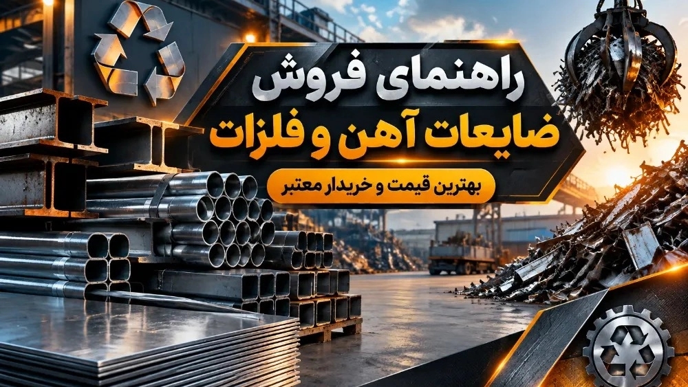 راهنمای فروش ضایعات آهن و فلزات به خریدار معتبر راهنمای فروش ضایعات آهن و فلزات به خریدار معتبر